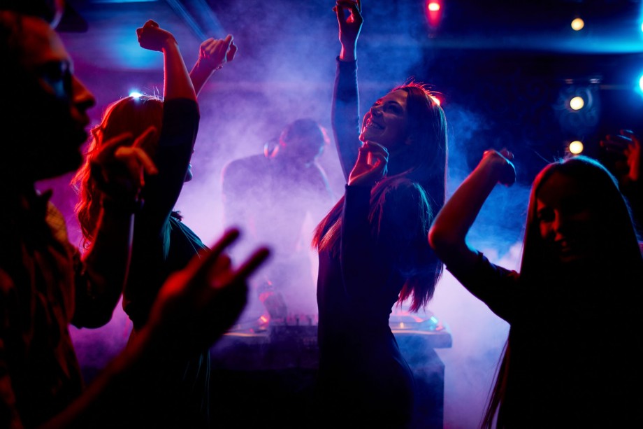 Photo of girls dancing in night club