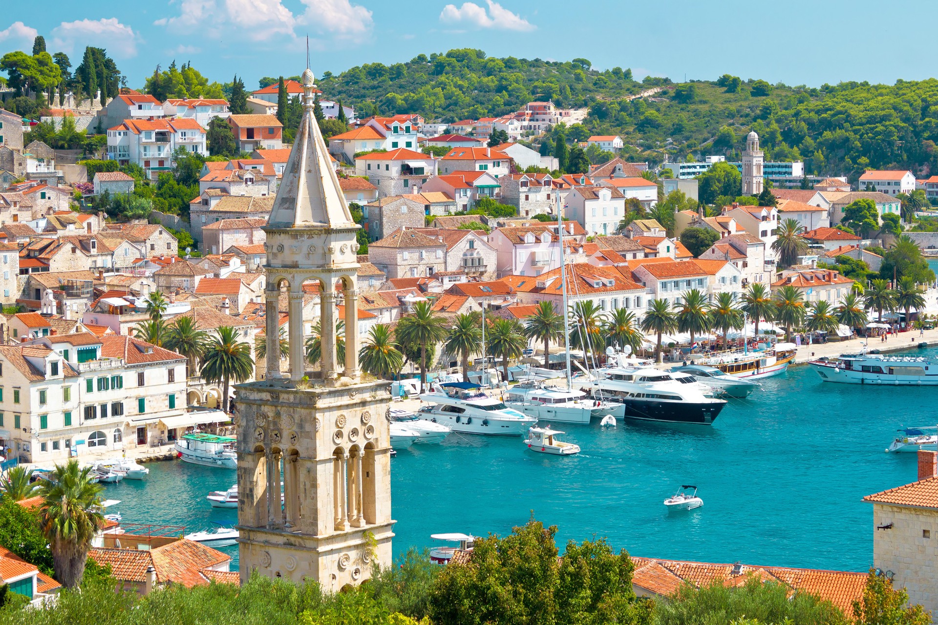 Island of Hvar - the most popular Croatian island