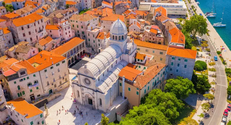 The city of Sibenik