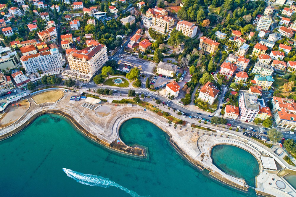 Opatija - das älteste Touristenziel in Kroatien