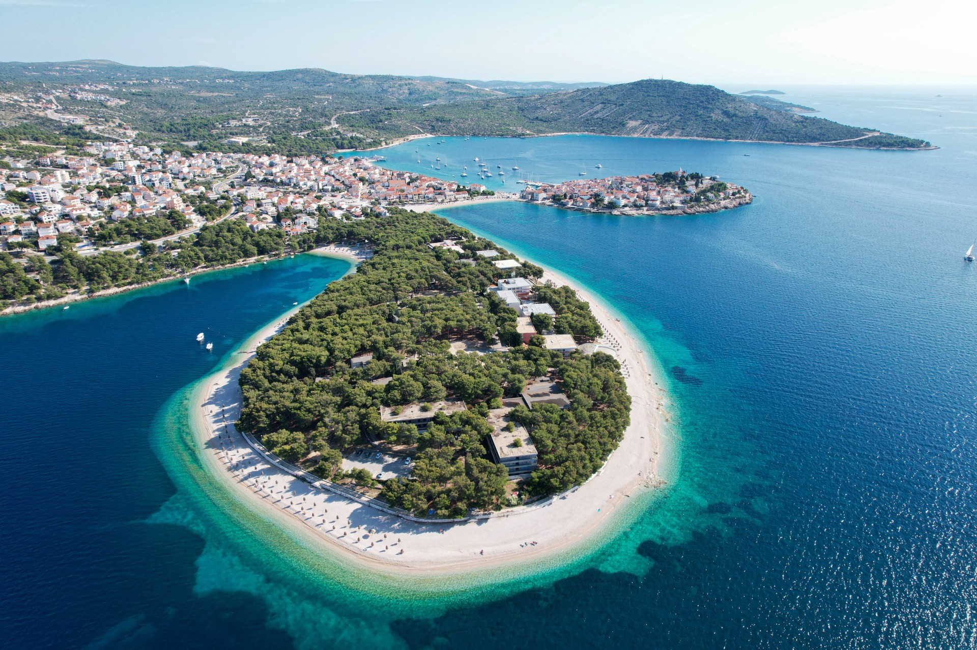 Primosten, ideal destination for family vacation in Croatia